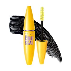 Maybelline New York Volume Express Colossal Mascara, Volumizing & Lengthening, Washable, Black, 10.7ml